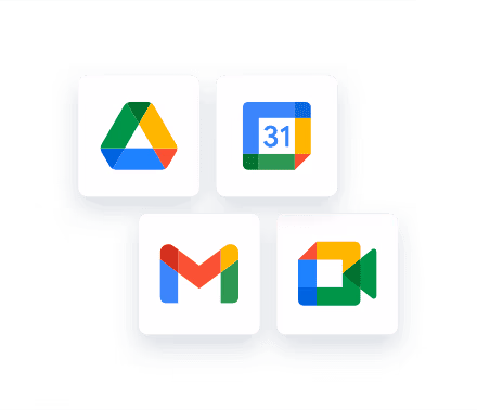 Google Workspace app symbols